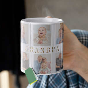Personalisierte Opa-Tasse   Benutzerdefinierte Fot Jumbo-Tasse
