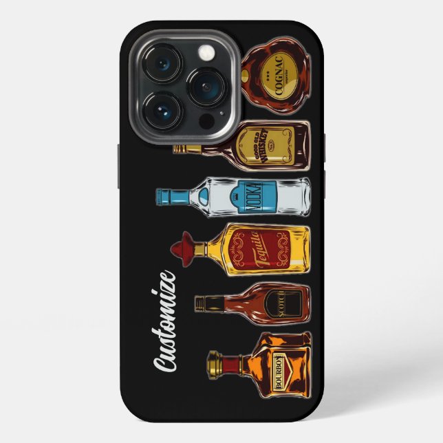Personalisierte Open Bar iPhone 13 Pro Hülle (Hinten)