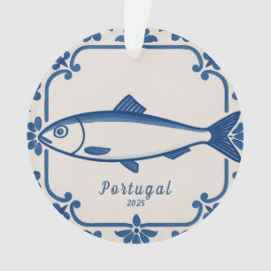 Personalisierte Ornamente - Sardine in Portugal