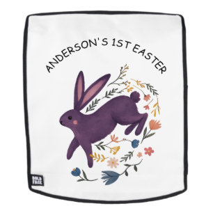 Personalisierte Oster-Erstlings-Tasche mit Namen N Rucksack