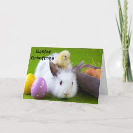 Personalisierte Ostern-Karte - unverschämtes Küken Feiertagskarte