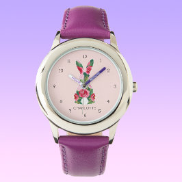Personalisierte Ostersonnige Kinderuhr Armbanduhr