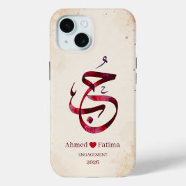 Personalisierte Paarnamen Hochzeitsgeschenk Case-Mate iPhone Hülle
