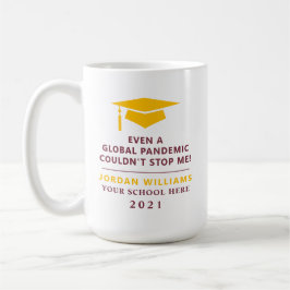 Personalisierte Pandemie - Graduate Class 2021 Tas Kaffeetasse