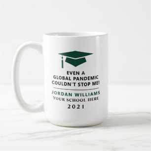 Personalisierte Pandemie - Graduate Class of 2021  Kaffeetasse