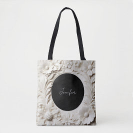 personalisierte Papierblumenrahmen-Tasche  Tasche