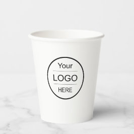 Personalisierte Papiergruppen mit Foto/Logo/Text Pappbecher