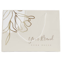 Personalisierte Papiertasche Elegantes Design