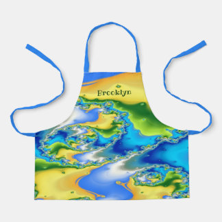 Personalisierte Paradies Insel Fantasy Schürze