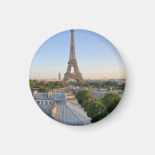 Personalisierte Pariser Skyline Souvenir Magnet