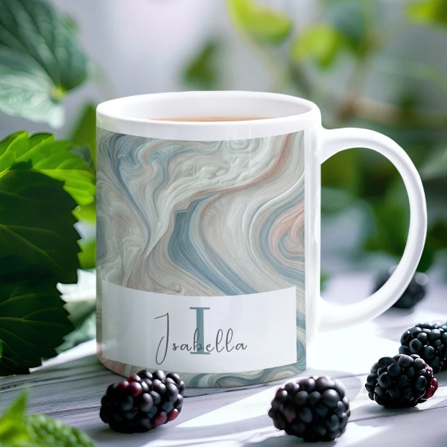 Personalisierte Pastel Marble Klassische Tasse (Von Creator hochgeladen)
