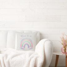 Personalisierte Pastel-Regenbogen-Mama-zu-be-Kisse