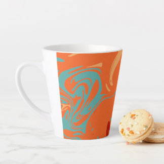 Personalisierte Pastell-Marmor-Optik Süße Ästhetik Milchtasse