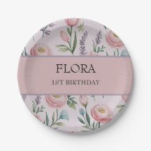 Personalisierte Pastell-Rose und Tulpen