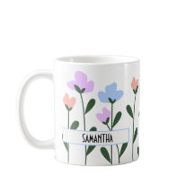 personalisierte pastellfarbene Blume