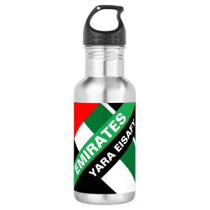 Personalisierte patriotische Flagge der Vereinigte Edelstahlflasche