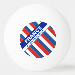 Personalisierte Patriotische Flagge Tischtennisball