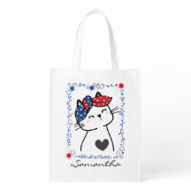 Personalisierte Patriotische Katze
