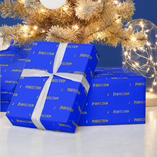 Personalisierte Perfektion Elegantes Gelbes Gold Geschenkpapier
