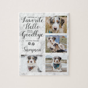 Personalisierte Pet-Memorial-Fotosammlung