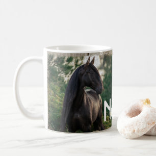 Personalisierte Pferdezucht Entwurf Kaffeemaschine Kaffeetasse