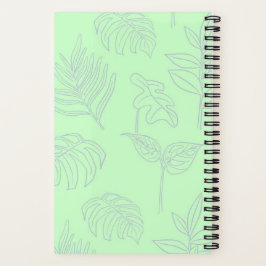 Personalisierte Pflanze SpiralNotebook Notizbuch