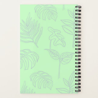 Personalisierte Pflanze SpiralNotebook Notizbuch
