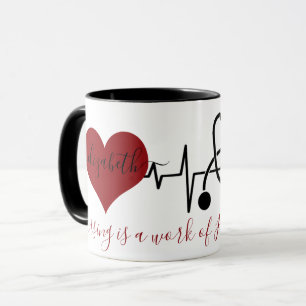 Personalisierte Pflege Tasse