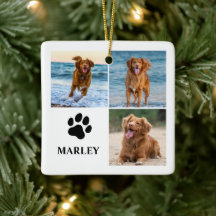 Personalisierte Pfoten-Hunde-Liebhaber-Fotocollage
