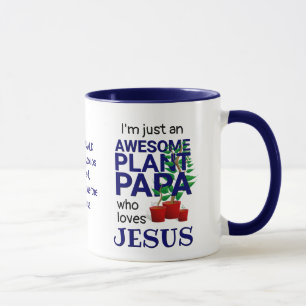 Personalisierte PHANTASTISCHE PFLANZE PAPA LIEBEN  Tasse