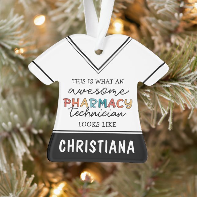 Personalisierte Phantastische Pharmazie Tech Funny Ornament (Baum)