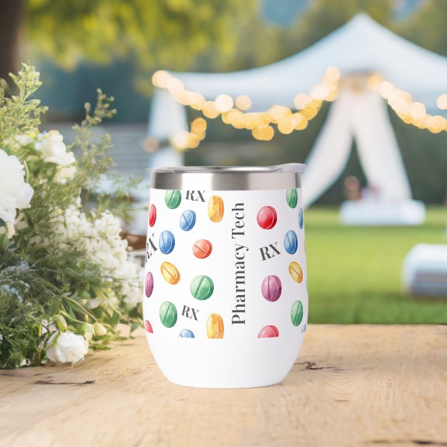 Personalisierte Pharmacy CPhT Stemless (Hochzeit)