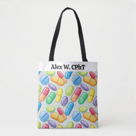 Personalisierte Pharmacy Tote Bag mit hellen Table Tasche