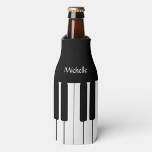 Personalisierte Piano-Keyboard-Musik Flaschenkühler