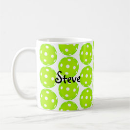Personalisierte Pickleball Kaffee-Tasse Kaffeetasse