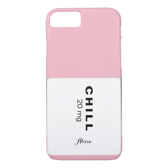 personalisierte Pillenklammer Case-Mate iPhone Hülle (Rückseite)