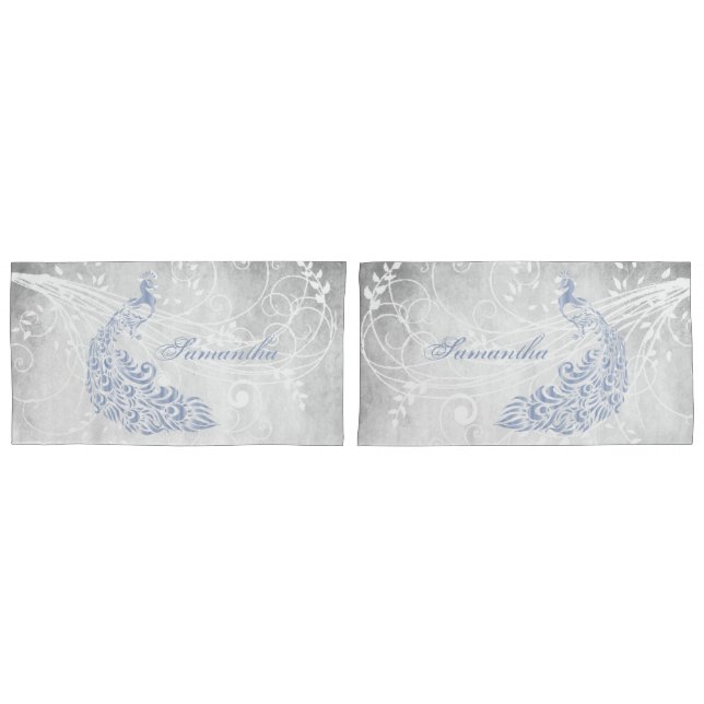 Personalisierte Pillowcases mit  Blaupeicher Kissenbezug (Vorderseite-Set)