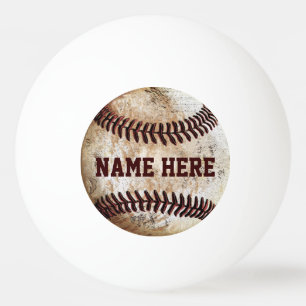 Personalisierte Ping-Pong-Bälle für Baseball-Fans Tischtennisball