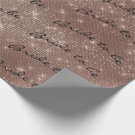 Personalisierte Pinselbrille als Rosa Geschenkpapier