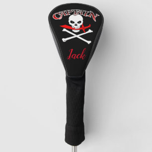 Personalisierte Piratenflagge (Cutlass) Golf Headcover