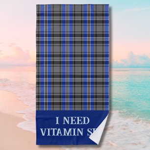 Personalisierte Plaid Beach Rentirement Geschenke Strandtuch