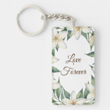 Personalisierte Plumeria, Liebe für immer