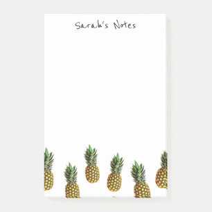 Personalisierte Post-it®-Noten für Ananas-Liebha Post-it Klebezettel