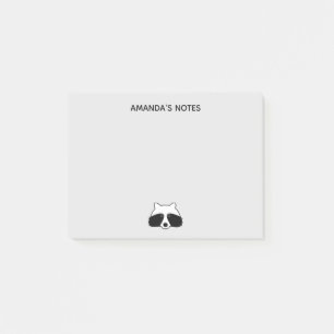 Personalisierte Post-it®-Noten mit niedlichem Rac Post-it Klebezettel