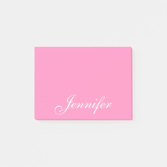 Personalisierte Post it Sticknotes Post-it Klebezettel (Vorderseite)