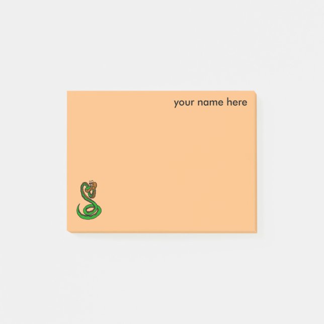 personalisierte Post-Itanmerkung der Post-it Klebezettel (Vorderseite)