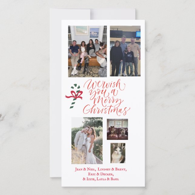 PERSONALISIERTE Postkarte (Vorderseite)