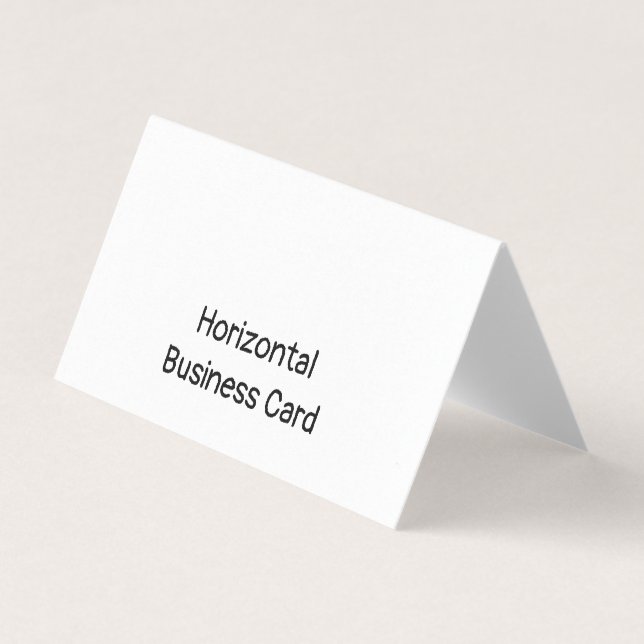 Personalisierte Premium-Perlen-Falt- Visitenkarten (Vorderseite)