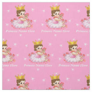 Personalisierte Prinzessin Fabric durch das Yard Stoff