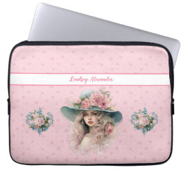 Personalisierte Prinzessin Laptopschutzhülle